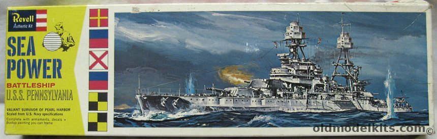 Revell 1/426 USS Pennsylvania BB38 Battleship - Sea Power Issue, H422-200 plastic model kit